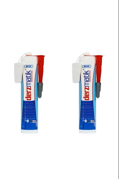 Derzmatik Profesyonel Kartuşlu Beyaz 450 gr 2'li Set - 7