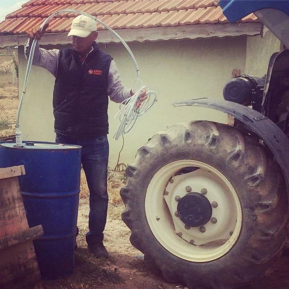 Midapo 12 Volt 1/4 Küçük Mini Dalgıç Pompa Mazot Su Yada Süt Pompası - 5