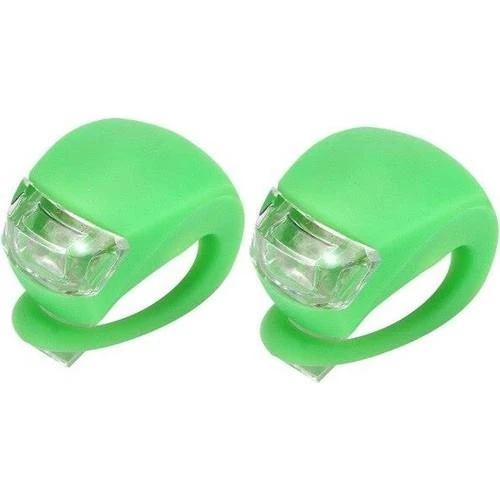 Bisiklet Işığı Gece Lambası Su Geçirmez Silikon Uyarı İkaz Yanıp Sönen - 8