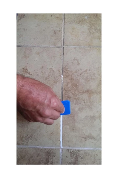 Derzmatik Gaga Uçlu 380 gr Beyaz Hazır Derz Dolgusu ve Tamir Temizleme Seti - 6