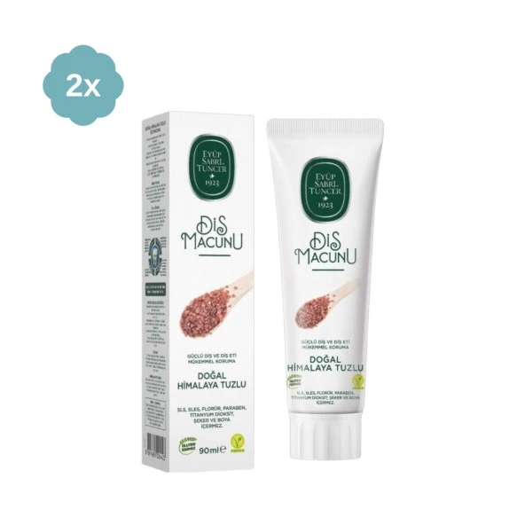Eyüp Sabri Tuncer Doğal Himalaya Tuzlu Diş Macunu 90 ml - 2