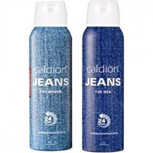 Caldion   Jeans Deodorant Set Kadın+Erkek 150 ML+150 ML