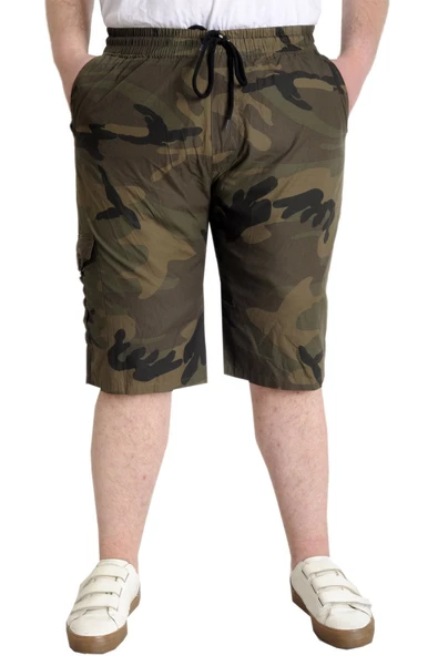 Mode XL Erkek Şort KAMUFLAJ 23412 Haki ürün görseli 1