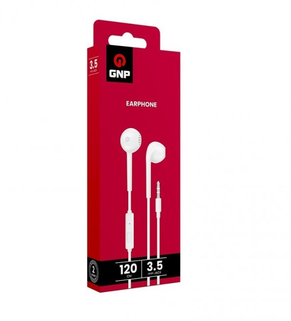 Genpa Gnp  3.5 Jack Kapsül Kablolu Kulaklık Beyaz Genpa Garantili - 2