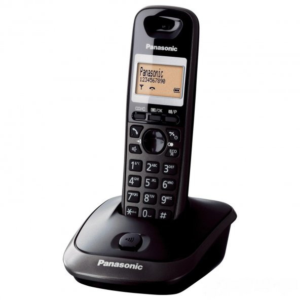 Panasonic Siyah Telsiz Dect Telefon 50 Rehber Handsfree Telsiz Dect Telefon