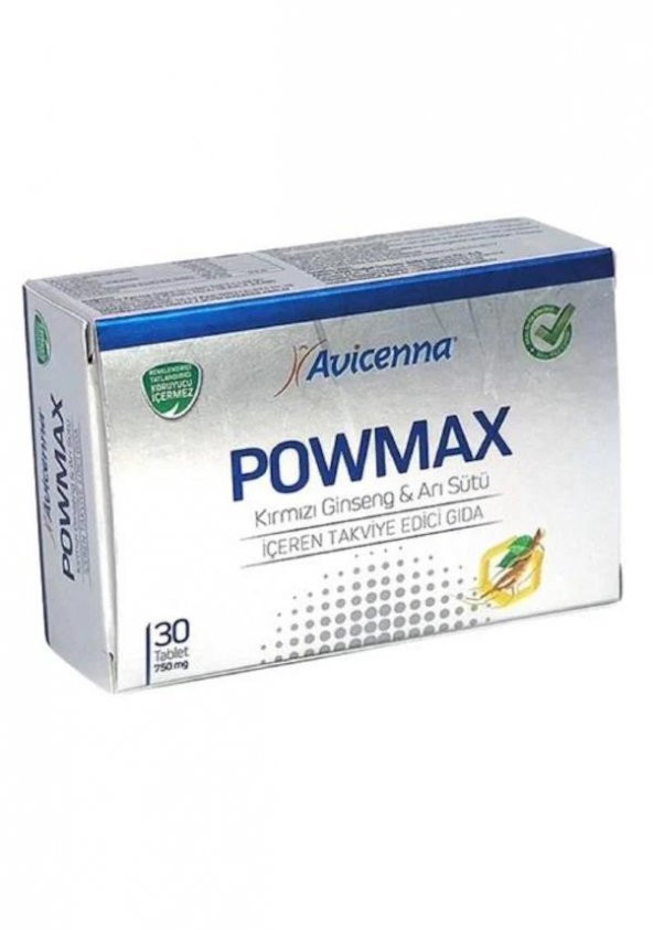 Avicenna Powmax 30 Tablet 8690088005435