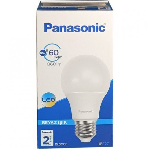 PANASONIC Led Lamba 8.5W-60W 860LM BEYAZ IŞIK