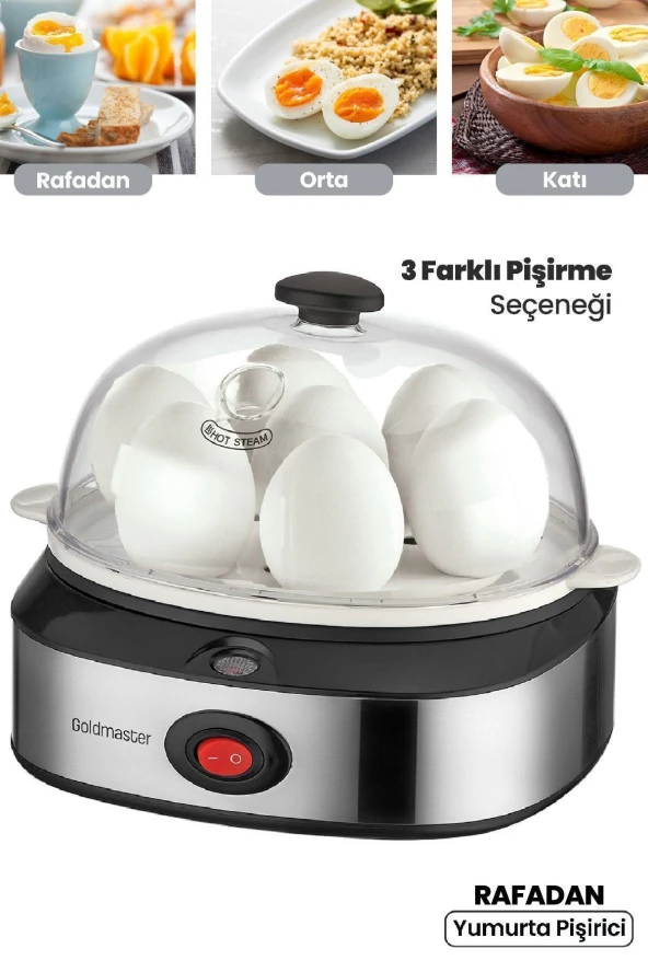 Goldmaster GM-7444S Yumurta Pişirme Makinesi