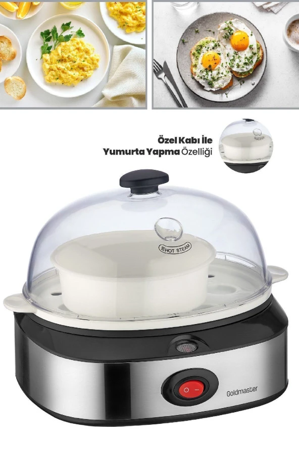 Goldmaster GM-7444S Yumurta Pişirme Makinesi - 2