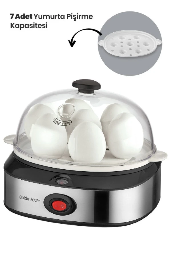 Goldmaster GM-7444S Yumurta Pişirme Makinesi - 3