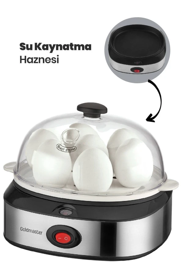 Goldmaster GM-7444S Yumurta Pişirme Makinesi - 4