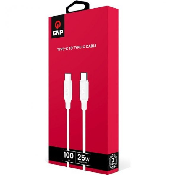 Genpa Gnp  GNP 25W Type-C Kablo Beyaz Genpa Garantili - 2