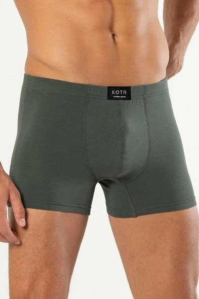 6 lı Paket Kota Erkek Likralı Boxer 1009 - Resim 5