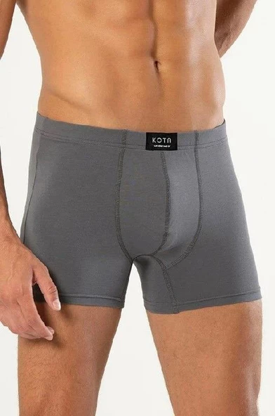 6 lı Paket Kota Erkek Likralı Boxer 1009 - Resim 4