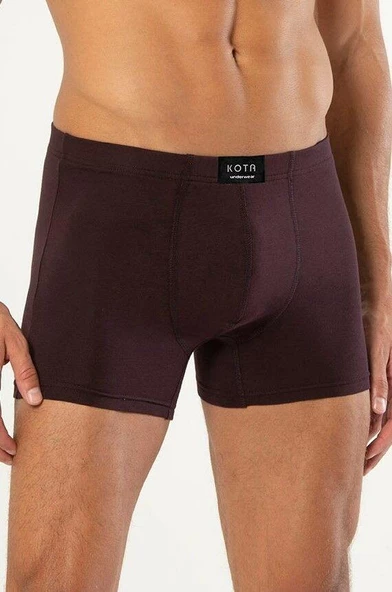 6 lı Paket Kota Erkek Likralı Boxer 1009 - Resim 3