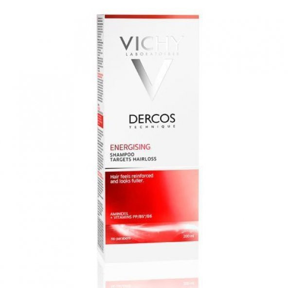 Vichy Dercos Şampuan Saç Dökülmesine Karşı Energisant 200 ML - 2