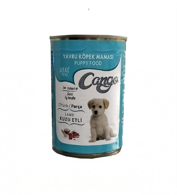 Bado Cango Yavru Köpek Yaş Maması kuzu Etli 400 Gr