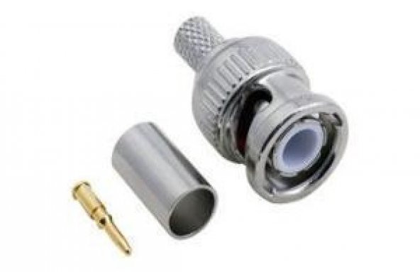 RG-58 Tipi Sıkmalı BNC Erkek Konnektör ürün görseli 1
