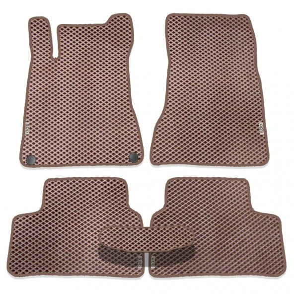 Bod Chery Tiggo 8 Pro 5 Koltuk 3D Havuzlu Paspas 2023-Sonrası Kahve