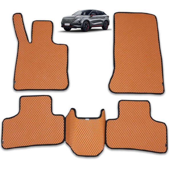 Bod Chery Omoda 5 3D Havuzlu Paspas 2023-Sonrası Taba ürün görseli