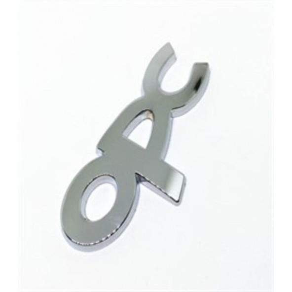 OPEL OPC PASLANMAZ METAL ARMA STICKER