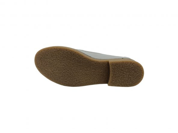 Zerhan 2404 Kadın Krem Günlük Kullanım Loafer Ayakkabı - 5