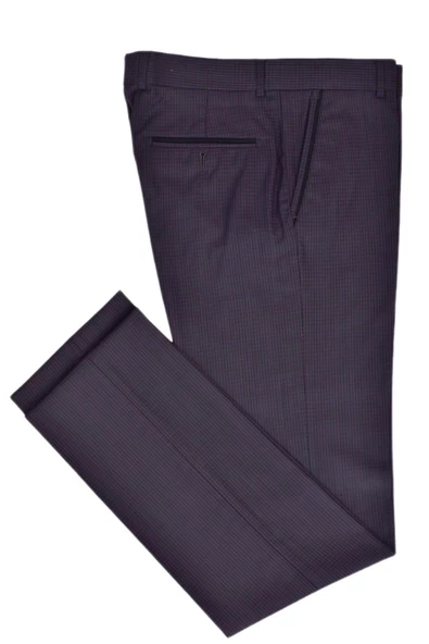 Erkek Piti Kare Silim Fit Kumaş Pantolon CRS-640 - Resim 4