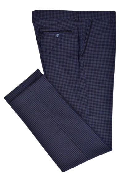 Erkek Piti Kare Silim Fit Kumaş Pantolon CRS-640 - Resim 5