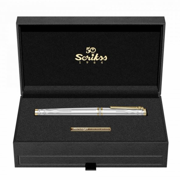 Scrikss Heritage Gold Krom Roller Kalem