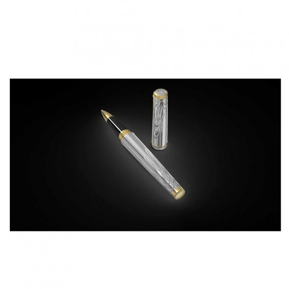 Scrikss Heritage Gold Krom Roller Kalem - 2