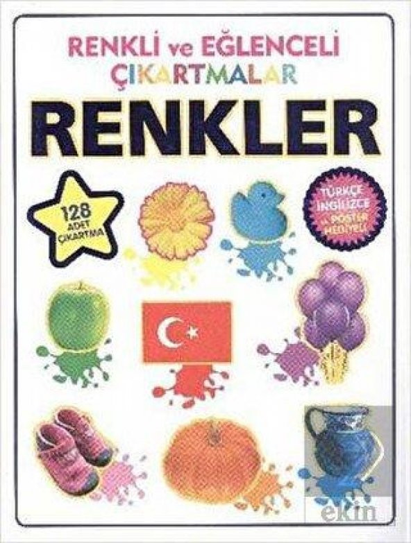 Renkli ve Eğlenceli Çıkartmalar - Renkler (Colors) - 1