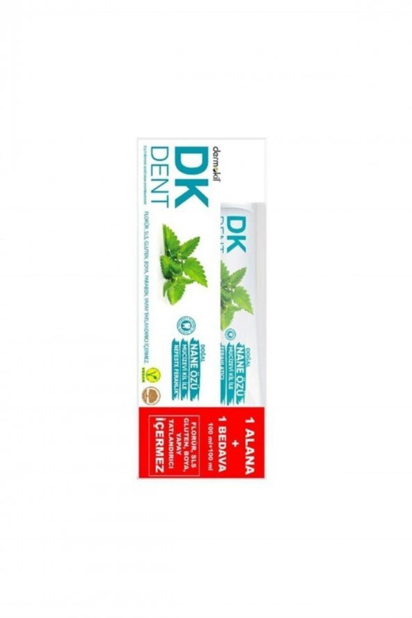 Dk Dent Nane 100 ml Diş Macunu 1 Alana 1 Badeva