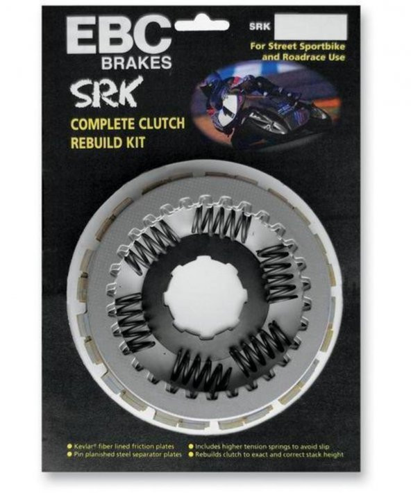 Ebc Srk046 2007-2021 Kawasaki VN 900 Custom Special Uyumlu Debriyaj Seti (Balata Yay Sac Set) - 2