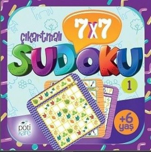 7 x 7 Sudoku - 1 (Çıkartmalı)