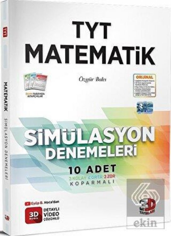 2023 TYT 3D Simülasyon Matematik Denemeleri