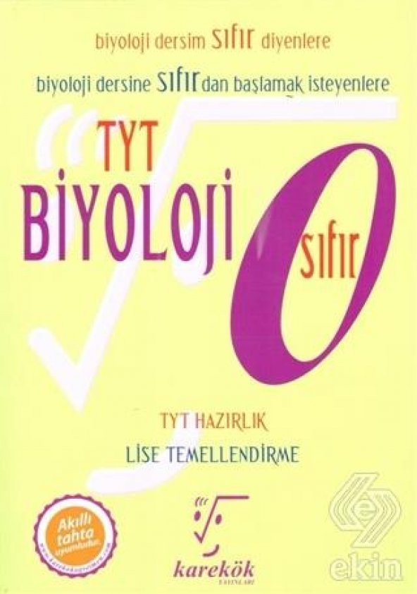 2018 TYT Biyoloji Sıfır