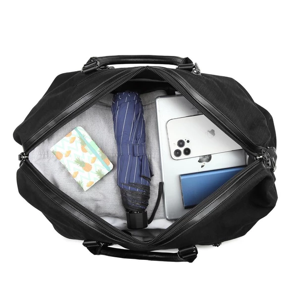 C-Active Limited Edition Kanvas Kumaş Spor Seyahat Çantası 1273 - 6