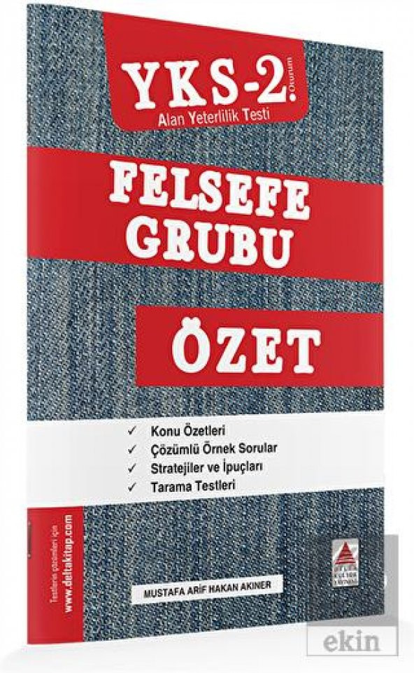 AYT (YKS 2. Oturum) Felsefe Grubu Özet