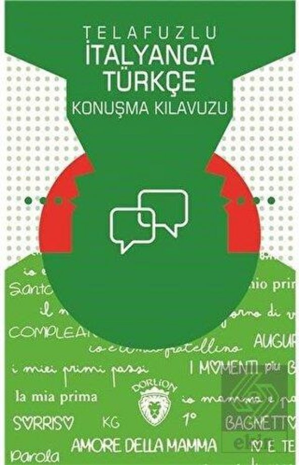 Telafuzlu İtanyanca Türkçe Konuşma Kılavuzu (Sözlü ürün görseli 1