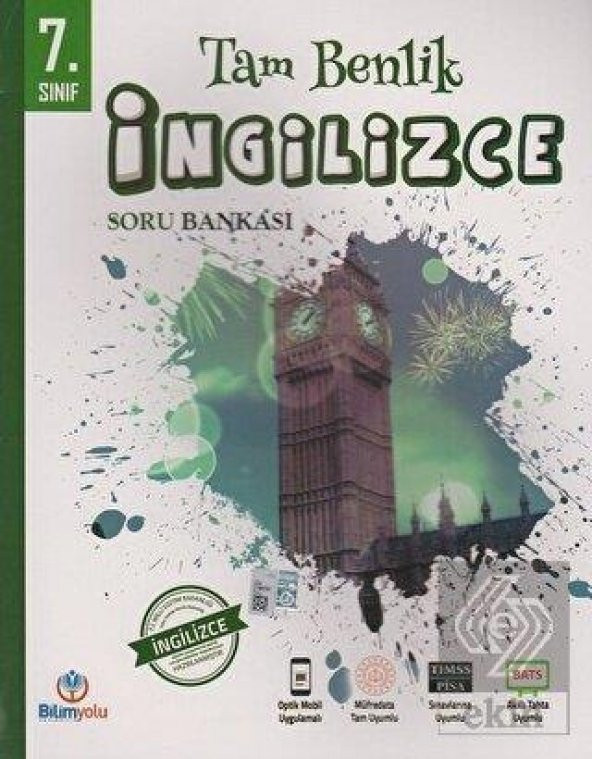 7. Sınıf İngilizce Tam Benlik Soru Bankası