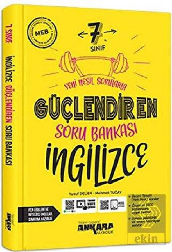 7. Sınıf İngilizce Güçlendiren Soru Bankası Video