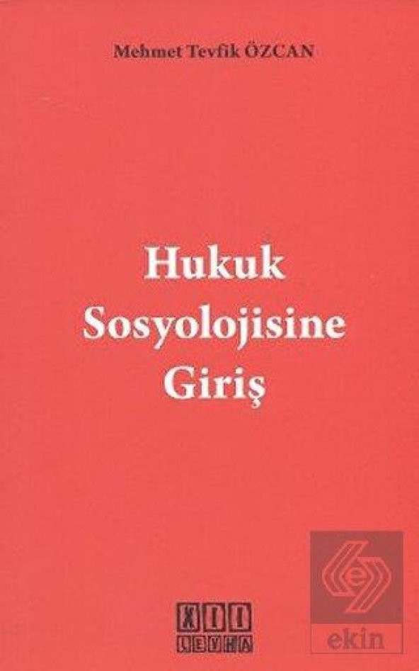 Hukuk Sosyolojisine Giriş