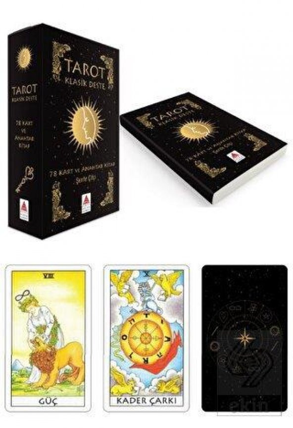 Tarot Klasik Deste, 78 Kart ve Anahtar Kitap ürün görseli
