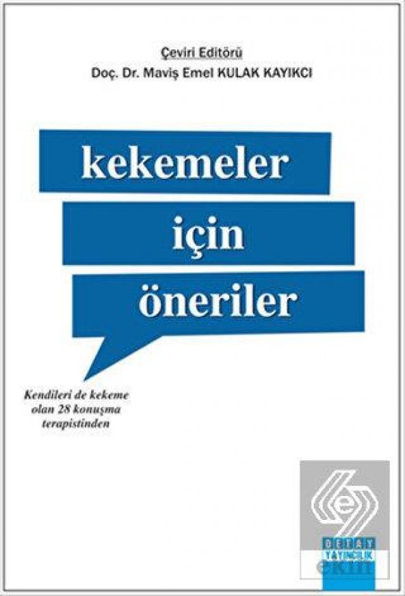 Kekemeler İçin Öneriler