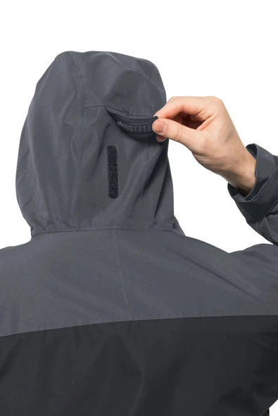 Jack Wolfskin Taubenberg 3IN1 Erkek Su Geçirmez Outdoor Mont 1115311-6350 - Resim 6