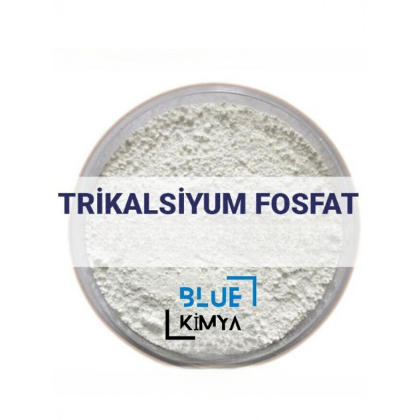Trikalsiyum Fosfat - TCP - E341 -500 Gr