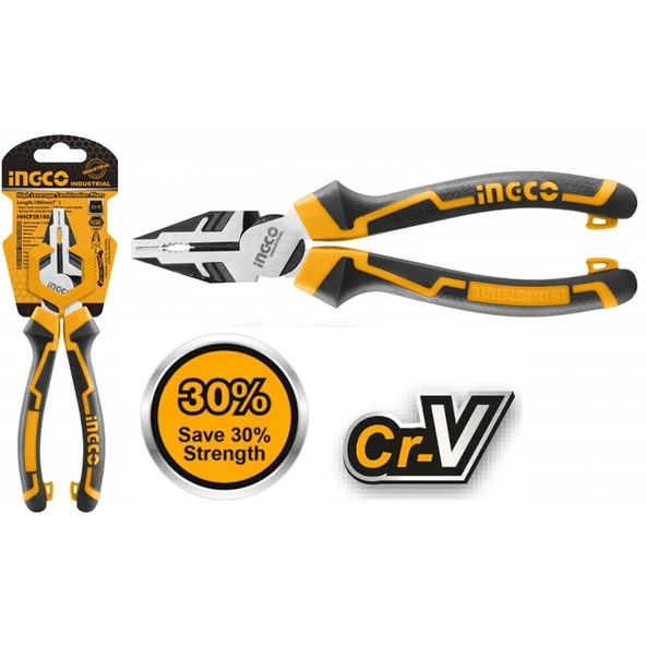 İngco Endüstriyel Kombine Pense 240mm Ing-hhcp28240