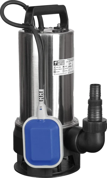 Catpower 676 Paslanmaz Kirli Su Dalgıç Pompası 1100 Watt