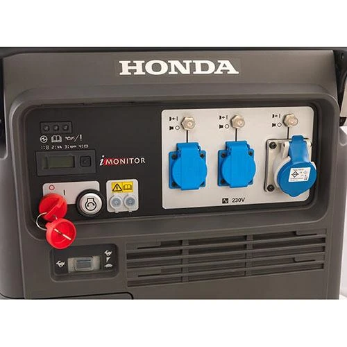 Honda Eu 70is Gt Marşlı Tekerlekli Benzinli Monofaze İnvertör Jeneratör 7 Kva - 3