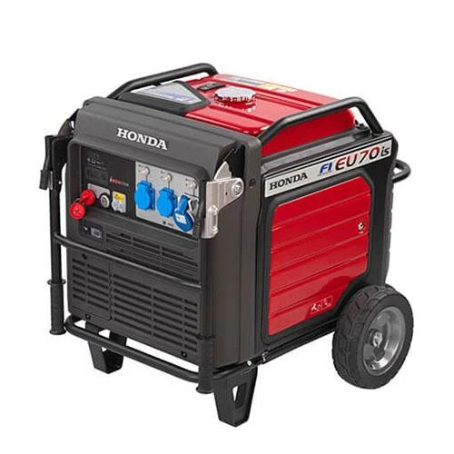 Honda Eu 70is Gt Marşlı Tekerlekli Benzinli Monofaze İnvertör Jeneratör 7 Kva - 4